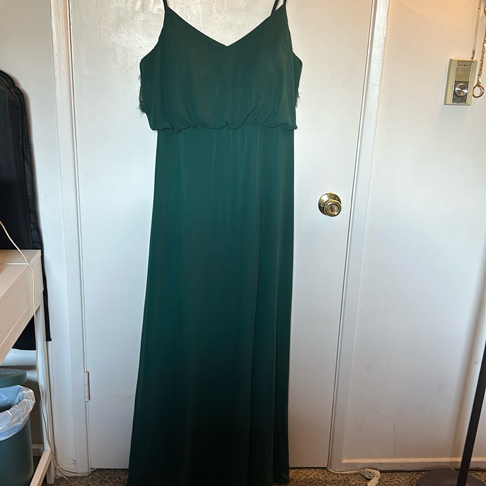 Birdie grey bridesmaid dress